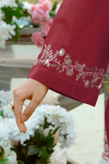 NPSCE2093 Embroidered Lawn Suit - Stitched 2Pc