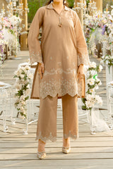 NPSCE2089 Embroidered Lawn Suit - Stitched 2Pc