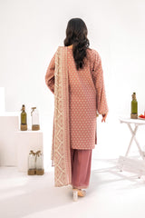 NUSLW3123 Printed Lawn Suit - Unstitched 3Pc
