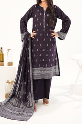 NUSLW3134 Printed Lawn Suit - Unstitched 3Pc