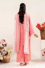 NUSLW3143 Printed Lawn Suit - Unstitched 3Pc