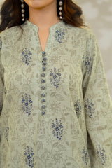 Stitched 3Pc - Printed Khaddar - NPWKDP3013