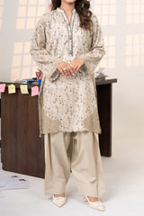 Stitched 2Pc - Embroidered Lawn - NPSLE2122
