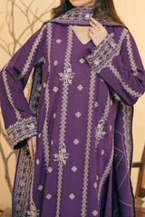 LYCHEE - Silk Karandi Suit - 3 Piece - 3217