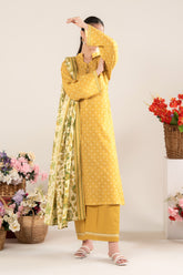NUSLW3106 Printed Lawn Suit - Unstitched 3Pc