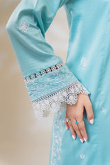 Stitched 3Pc - Cotton Satin - NPSCS3145