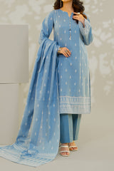 Stitched 3Pc - Printed Khaddar - NPWKDP3007