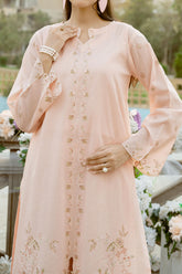 NPSCE2092 Embroidered Lawn Suit - Stitched 2Pc