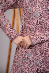 NUSLW3061 Printed Lawn Suit - Unstitched 3Pc