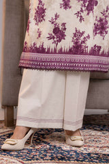 NUSLW3063 Printed Lawn Suit - Unstitched 3Pc