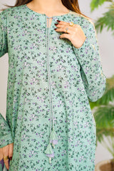 NUSLW3042 Printed Lawn Suit - Unstitched 3Pc