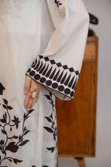 Npslr117 Printed Raw Silk Lawn - Stitched 1Pc