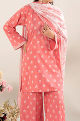 NUSLW3143 Printed Lawn Suit - Unstitched 3Pc
