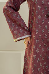 Stitched 3Pc - Printed Khaddar - NPWKDP3011