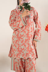 NUSLW3125 Printed Lawn Suit - Unstitched 3Pc