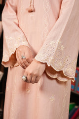 Stitched 2Pc - Embroidered Khaddar - NUWKDS2008