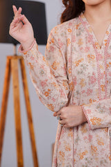 NUSLW3038 Printed Lawn Suit - Unstitched 3Pc