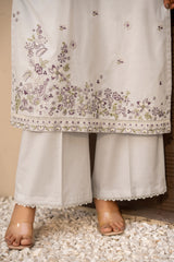 Npsde2112 Embroidered Dobby Lawn - Stitched 2Pc