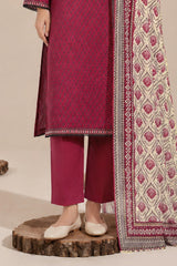 NUSLW3131 Printed Lawn Suit - Unstitched 3Pc