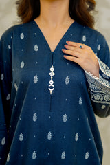 Stitched 3Pc - Printed Khaddar - NPWKDP3008
