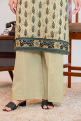 NUSLW3040 Printed Lawn Suit - Unstitched 3Pc
