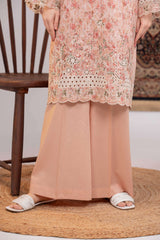 NPSLE3096 Printed Embroidered Lawn Suit - Stitched 3Pc