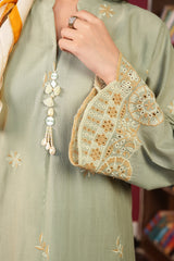 Stitched 2Pc - Embroidered Khaddar - NUWKDS2006