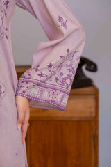 Npslr2101 Printed Raw Silk Lawn - Stitched 2Pc