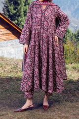 ORCHID - Printed Unstitched Khaddar Suit (3 Piece) 3133