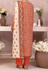NUSL3209 Printed Lawn Suit - Unstitched 3Pc