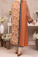 NUSL3206 Printed Lawn Suit - Unstitched 3Pc