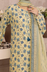 NUSL3205 Printed Lawn Suit - Unstitched 3Pc
