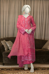 Rose - Chiffon Luxury RTW 3Pc - NPS3030