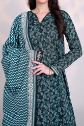GLIMMER - Printed Unstitched Khaddar Suit (3 Piece) 3171