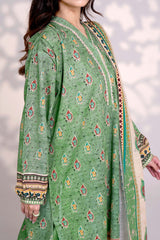 GUACAMOLE - Printed Unstitched Khaddar Suit (3 Piece) 3177
