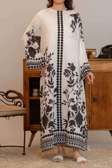 Npslr117 Printed Raw Silk Lawn - Stitched 1Pc