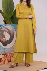 NPSS2096 Dobby Lawn Suit - Stitched 2Pc