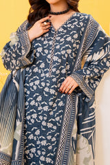 NPSLW3067 Printed Lawn Suit - Stitched 3Pc
