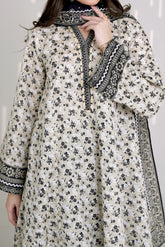 PURE - Printed Unstitched Khaddar Suit (3 Piece) 3172