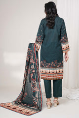 PINE - Printed Unstitched Khaddar Suit (3 Piece) 3180