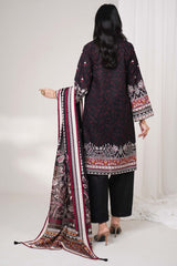 PEBBLE - Printed Unstitched Khaddar Suit (3 Piece) 3174