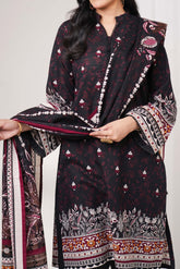 PEBBLE - Printed Unstitched Khaddar Suit (3 Piece) 3174