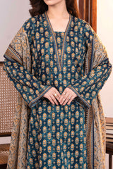 NUSLW3062 Printed Lawn Suit - Unstitched 3Pc