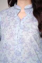 PANSY - Printed Unstitched Khaddar Suit (3 Piece) 3138