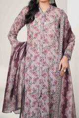SIERRA - Printed Unstitched Khaddar Suit (3 Piece) 3164