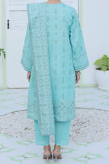 NUWJ3106 Jacquard Khaddar Suit - 3 Piece