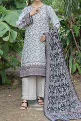 NUW3080 Digital Printed Khaddar Suit - 3 Piece