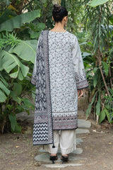 NUW3080 Digital Printed Khaddar Suit - 3 Piece