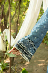 NUW3084 Digital Printed Khaddar Suit - 3 Piece