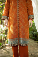 NUW3087 Digital Printed Khaddar Suit - 3 Piece